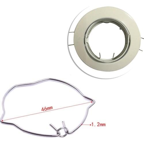 10pcs/lot Lamp Retaining Spring Clip Ring Led Energy-saving Lamp Lighting Accessories Ceiling Lamp Circlip