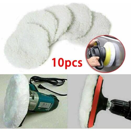 Reusable Polishing Pad Washable Accessories Bonnet Buffer Car Polisher