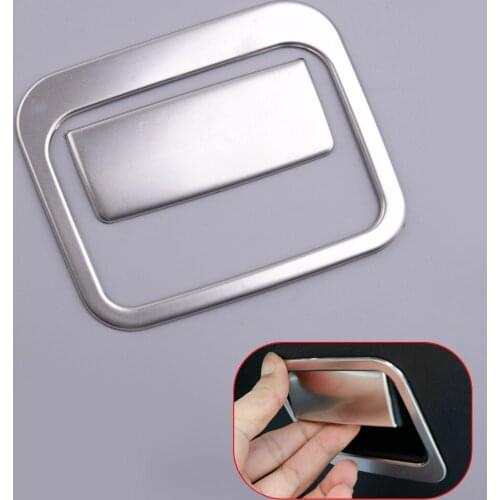 2Pcs Car Silver Co-Pilot Glove Storage Box Handle Cover Trim Fit For Toyota Corolla 2019 2020