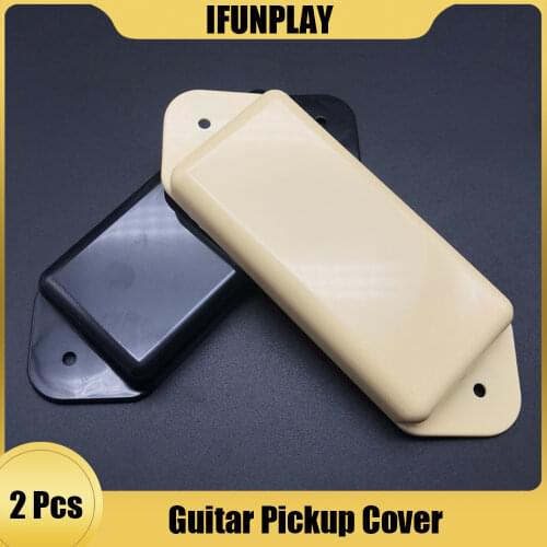 2pcs Dog ear P90 Style 6 String Pickup Covers/Lid/Shell/Top for Electric Guitar DESF 50mm 52mm Neck Bridge Pickup