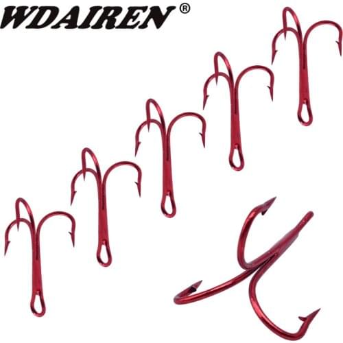 20pc/lot Super Sharp Anchor Hook,Size #4 Sea Fishing Hooks Treble High Carbon Steel Triple Hooks For Fishing Anzol Pesca FA-333