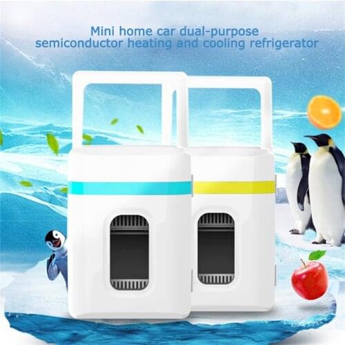 10L DC 12V Car Refrigerator Household Cooler And Warmer Mini Fridge For Truck Camping Beauty Skincare Makeup Cosmetic Fridg BX10