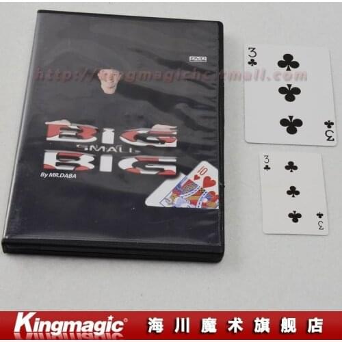 Big Small Big by Mr. Daba/ 2009FISM / with DVD /magic tricks/magic props/magic toys/as seen on tv/ Free shipping by CPAM