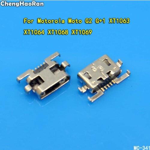 ChengHaoRan For Motorola Moto G2 G+1 XT1063 XT1064 XT1068 XT1069 Micro USB Charger Jack Socket Connector Dock Plug Charging Port