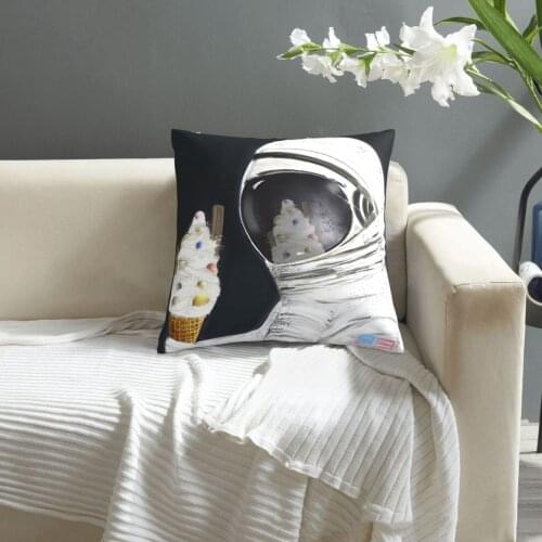 Space Cone pattern print Cushion Cover Decorative Pillowcase Chair Seat Square Car Pillow Cover Home Living Textile