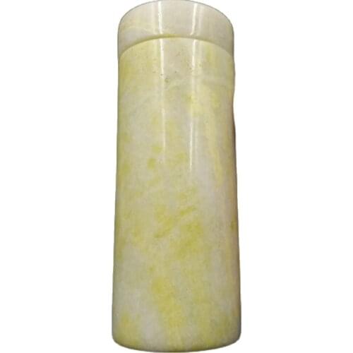 Exquisite Chinese Jades Cup Beautiful Natural Color Handmade Tea Water Cup