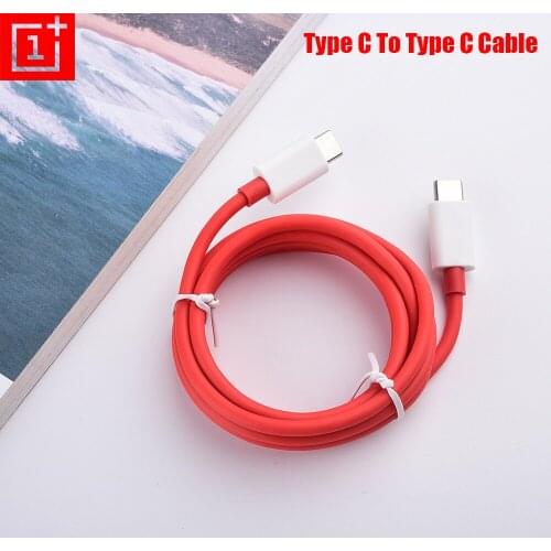 Oneplus 9 Pro 9R Nord N10 Warp Charge Type-C To Type C Cable 6.5A Fast Charge For One Plus 8 7 7T Pro 8T Nord N100 Warp Charging