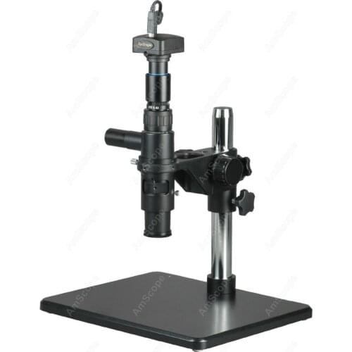 Inspection Zoom Microscope --AmScope Supplies 11X-80X Inspection Zoom Microscope with Coaxial Light + 9MP Camera