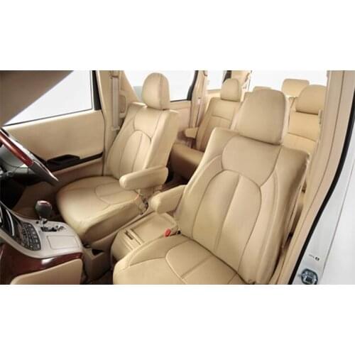 Leather Seat Cover For Toyota alphard vellfire 20 30 series