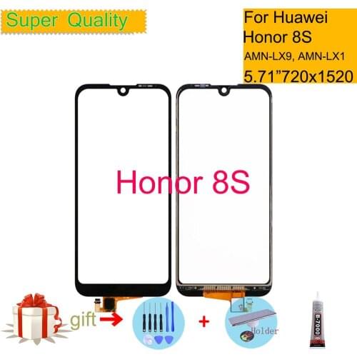 For Huawei Honor 8S KSE-LX9 KSA-LX9 Touch Screen Digitizer Front Outer Glass Lens For HONOR 8S Touch Sensor Panel