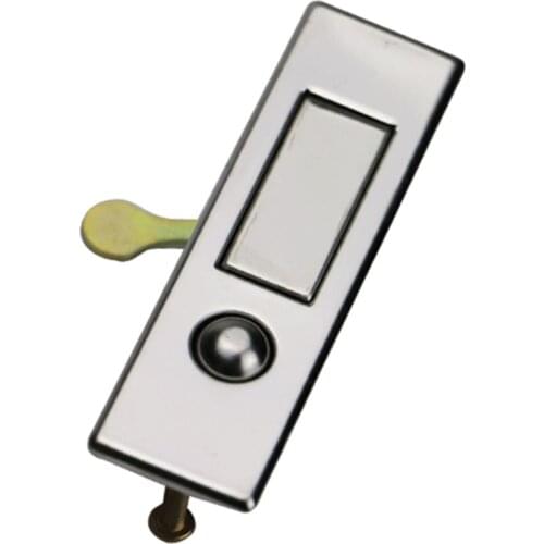 Stainless steel furniture wooden door lock dot button spring lock MS507 fire hydrant box wooden box fire hydrant lock