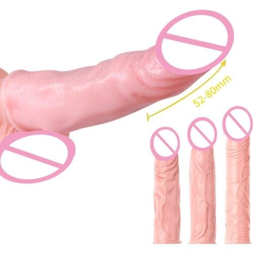 Candiway Extend BOLD Reusable Penis sleeve Delay Impotence contraceptive extension cover G point vibrator sleeve Sex toy for Men