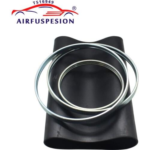 For Audi A6 C6 4F Front Pillow Rubber Sleeve with rings Air Bellow Air Suspension Repair Kit Bladder 4F0616039AA 4F0616040AA