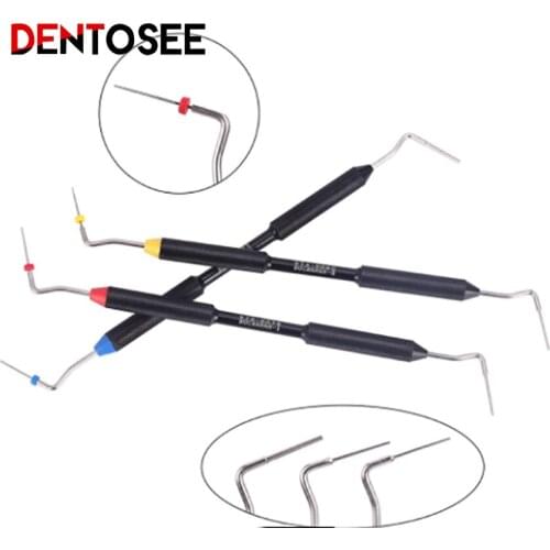 Dental Endodontic Hand Plugger Tip Endo Instrument Teeth Filling Vertical Pressurizer Root Canal Filling Presser dentist