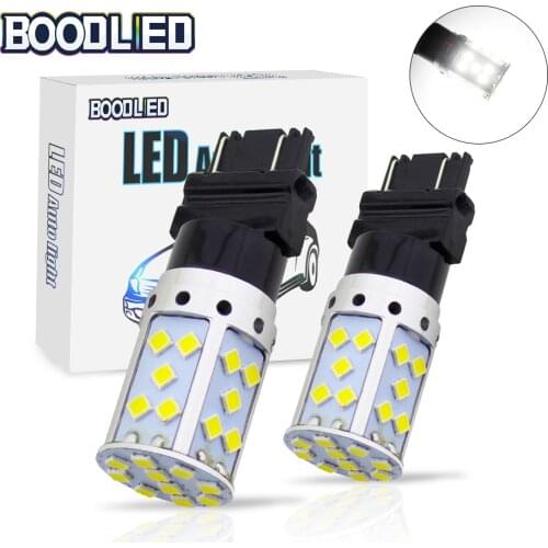 15W 9-30V 3157 T25 LED Bulbs 35 Chips 3030 SMD LED NO Hyper Flash White Light Lamps For Auto Turn Signal Reverse Backup Lights