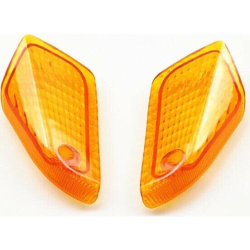 Amber Rear Turn Signal Indicator Light Lens Cover For Kawasaki ZZR250 EX250 ZZR