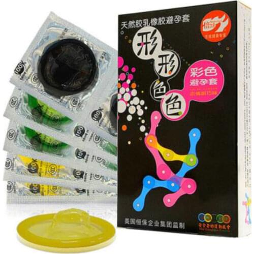 Adult Products Various Colors 10pcs Ultra-thin Condoms Safe Convenient and Comfortable Free Shipping Size 52mm Sex Toy