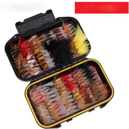 120 Pieces of Bionic Fly Hooks Imitation Butterflies Various Styles Lure Bait Bionic Bait Hooks Fishing Gear