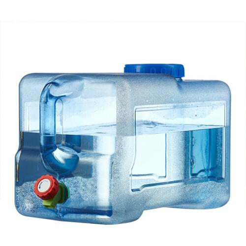 18L Litre Car Camping Water Carrier Containers Liquid Can Storage Bottles w/ Handle & Water Tap Faucet