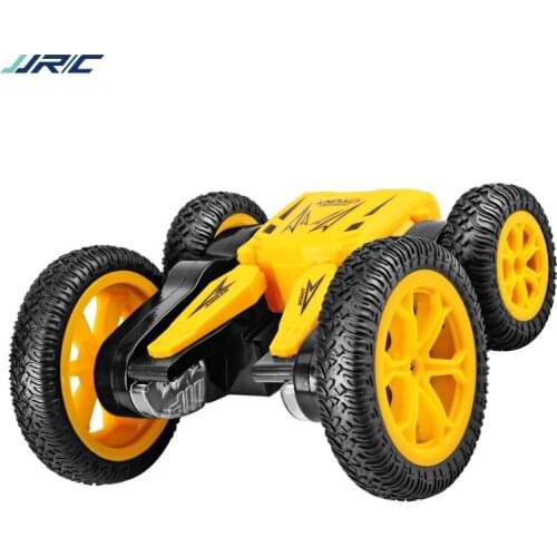 2020 2.4G RC Mobil car Dua Sisi Drive 360 Derajat Membalik Mobil RC Balap Rolling Berputar 4WD RC stunt Mobil dengan Lampu Keren