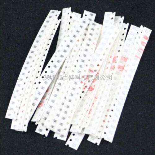400pcs 20 Specifications × 20pcs 0805 (10R-1M) SMD Resistor Pack