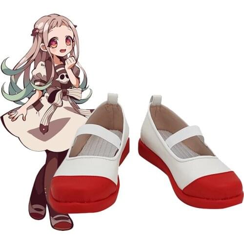 Anime Jibaku Shounen Hanako Kun Nene Yashiro Cosplay Shoes Halloween Cosplay Prop Nene Yashiro Shoes For Girls