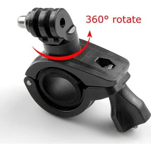 360 Degree Rotation Bike Bicycle Motorcycle Handlebar Handle Bar Mount Holder For Gopro Hero 7 6 5 4 3 SJCAM Camera Accessories