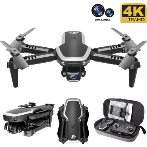 S171 Pro Fpv Mini Drone 4K HD Dual Camera 2.4G RC Quadcopter Altitude Hold Coreless Motor Wifi Foldable Drones With Cameras Kit