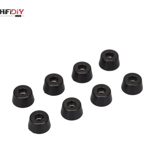 HIFIDIY LIVE 4PCS AUDIO Amplifier Rubber foot pad machine foot speaker Stand Feet Foot Pad Spikes Cone Floor Foot Nail M20~32