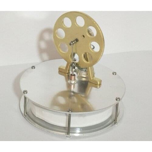 K1KA Low Temperature Stirling Engine Motor Steam Heat Education Model Toy Kit Educational Toy Physics