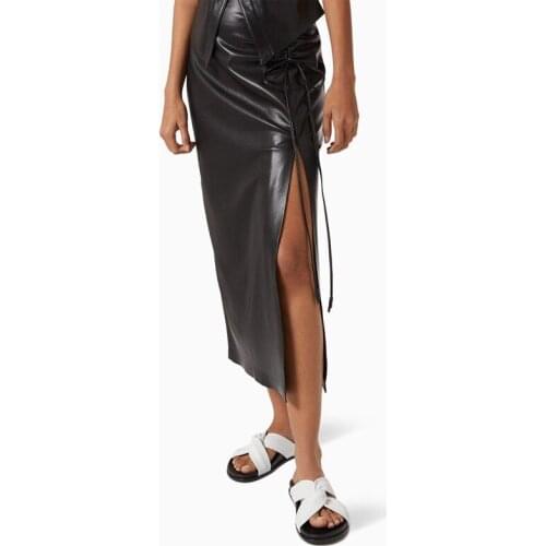 Maylis.me Women's Leather Skirts