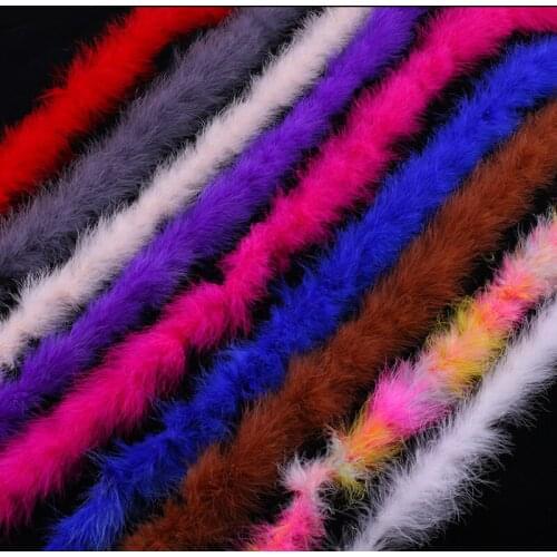 Natural Feathers Length Width 4-5cm Turkey Feather Strip Fluffy Boa Wedding Party Decoration Clothing Dress Accessories 2 Meter