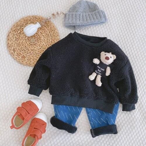 2020 new spring autumn winter Girls Kids Boys Sweatshirt comfortable cute baby Clothes Children Clothing