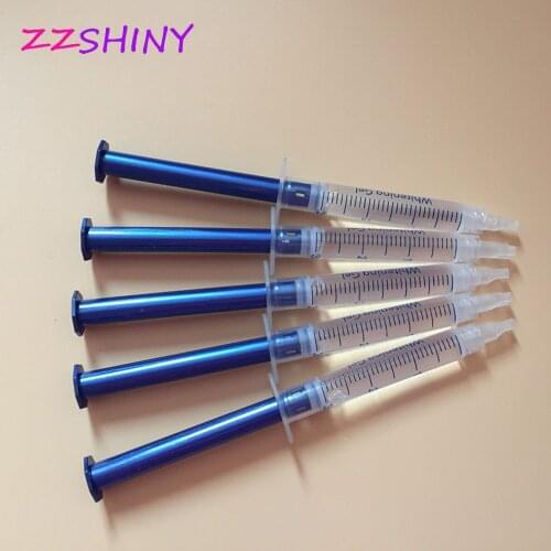 Best quality 5 pcs/lot 22% ,35%,44% available Carbamide Peroxide 6% 12% Hydrogen Peroxide Teeth Whitening Gel Dental Whitener