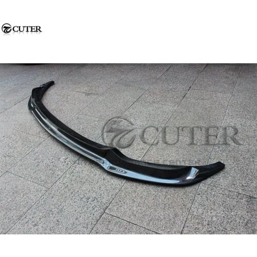 F30 AN M3 V style Carbon Fiber Front bumper lip for BMW F30 3 series 320i 325i 330i AN M3 bumper 13-15