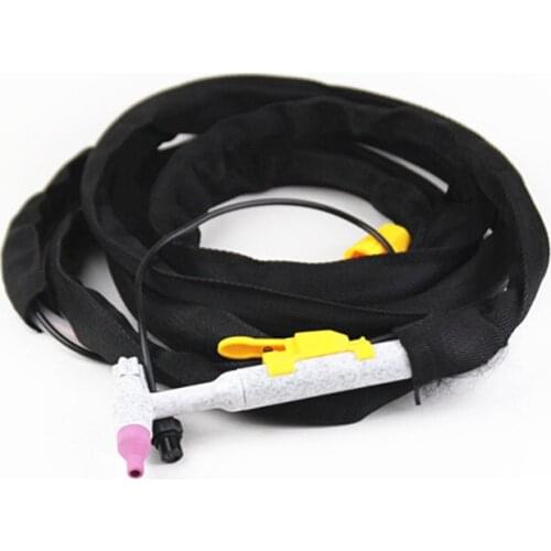 QQ150A argon arc welding gun imported silica gel gas-cooled argon arc welding gun accessories WS200 / WS250 argon arc welding