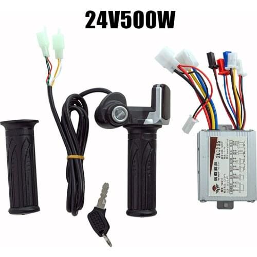 Steel Controller&Throttle Throttle 24-48V 250W-1000W About 500g Black+Silver