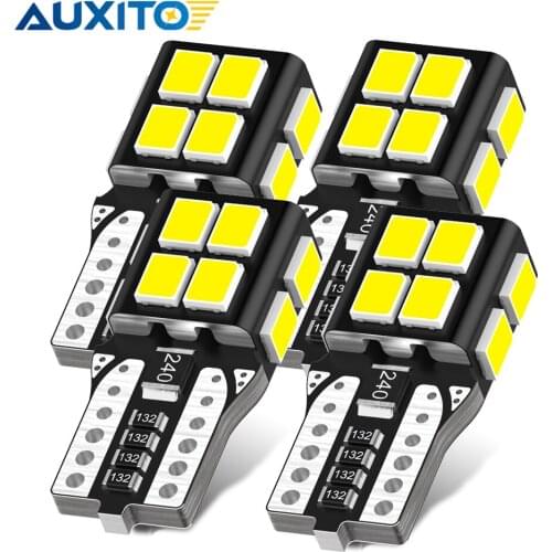 AUXITO W5W LED CANBUS Bulb T10 LED 168 194 For Car Clearance Parking Number Plate Lamp Interior Lights 6000K 12V Signal Lamp