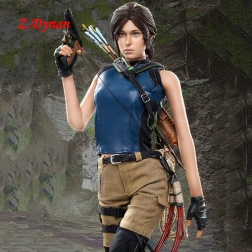 SWTOYS FS031 Croft 3.0 1/6 Female Soldier Lara Action Figure Collectable Full set Toy Bow and arrow gun weapon model accessories