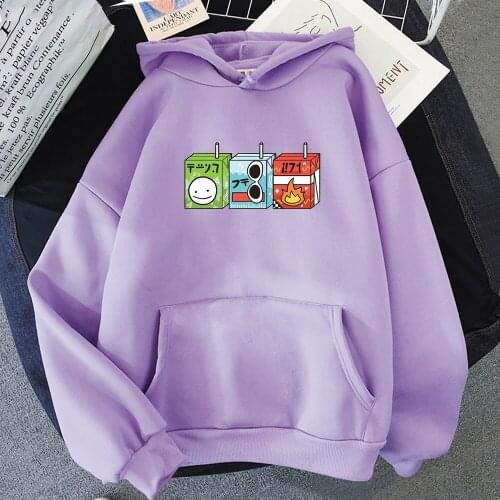 Hot Dream SMP Juice Boxes Hoodie Sweatshirts Men Women Pullovers Oversized Hip Hop Unisex Long Sleeve Regular Clothing Tops