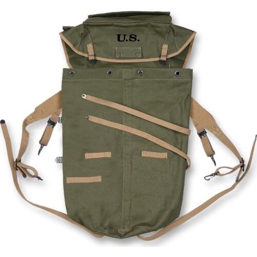 M1943 Storage Bag US Army Field Pack Training Package Military Running Bag Camping Equipment Army Green