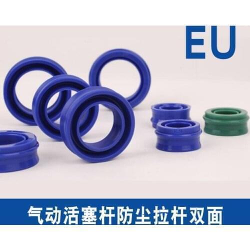 5pcs pneumatic piston rod dust-proof rod seal ring double-sided EU25x35x11.2 EU30x40x11.2