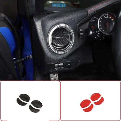 For 2012-2020 Toyota 86/Subaru BRZ ABS car air conditioning air outlet cover frame sticker interior decoration accessories