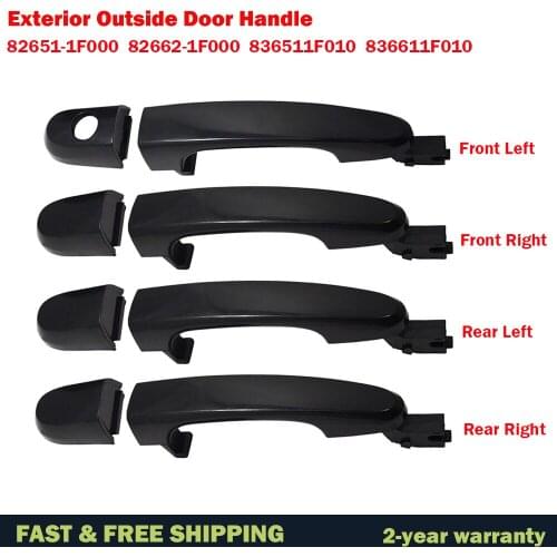 Exterior Outside Door Handle Front Left/Right For KIA Sportage 2005-2010 82651-1F000 82662-1F000 836511F010 836611F010