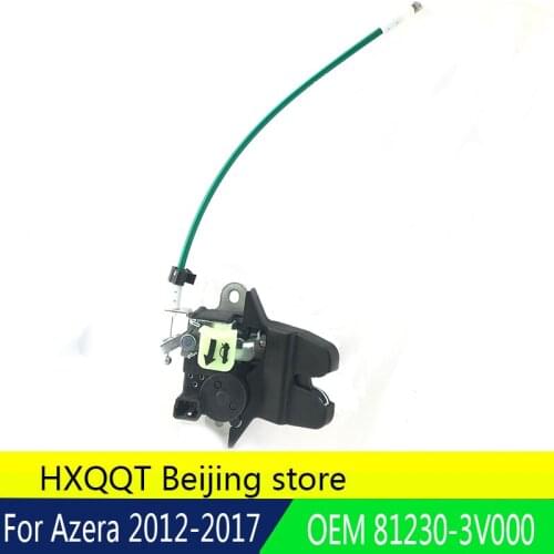 OEM 812303V000 81230 3V000 81230-3V000 Rear Trunk Lock Actuator Motor Tail Gate Latch Release For 2012-2017 Hyundai Azera