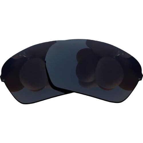 Polarized Sunglasses Replacement Lenses for- Half X Frame - Grey Black