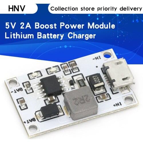 5V 2A Lithium Battery Charger Step Up Protection Board 2S 7.4V 8.4V Boost Power Module Li-Po Li-ion 18650 Bank Charger Board DIY