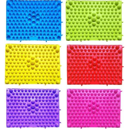Hot Sale Durable Reflexology Foot Massage Pad Toe Pressure Blood Circulation Plate Mat For Massager Health Care Tool EK-New