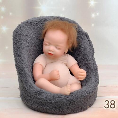 Baby Photography Props Small Sofa Seat Newborn Fotografia Seating Chair Infant Photo Shooting Accessory G2AE