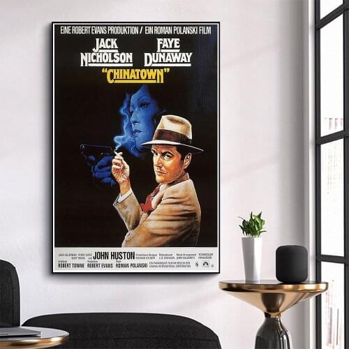 WM3181 Chinatown (3) Wonderful Classic Movie HD Silk Fabric Poster Art Decor Indoor Painting Gift